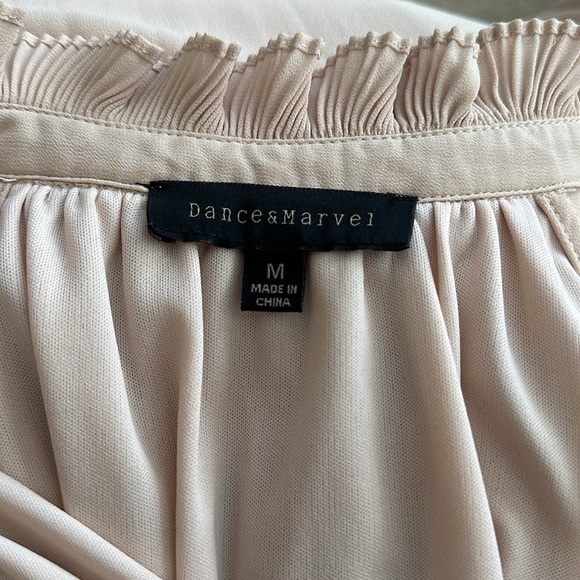 Dance & Marvel Beige Mini Dress - Picture 7 of 7